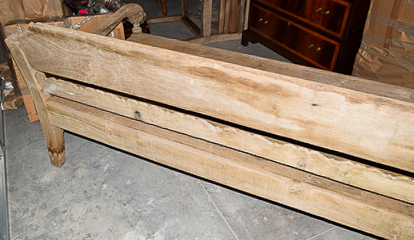 Antique Indonesian Teak Daybed