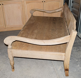Antique Indonesian Teak Daybed