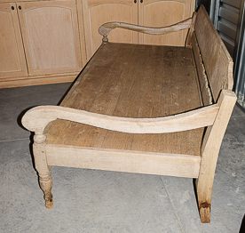 Antique Indonesian Teak Daybed