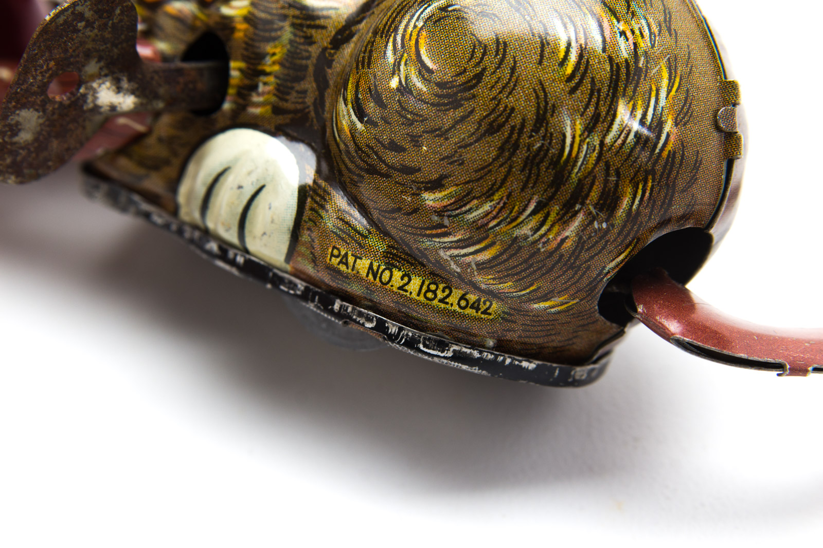 Vintage Marx Tin Lithograph Wind-Up Toy Cat