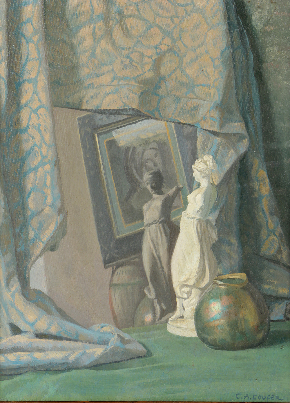Charles Alexander Couper Oil on Canvas Still Life