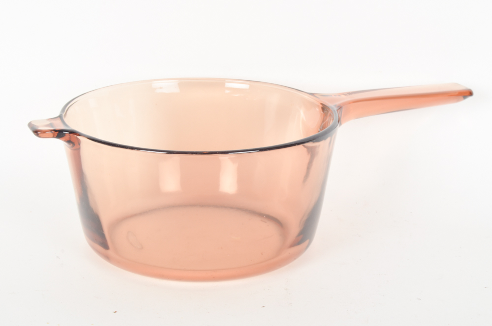 Collection of Corning "Vision" Glass Cookware