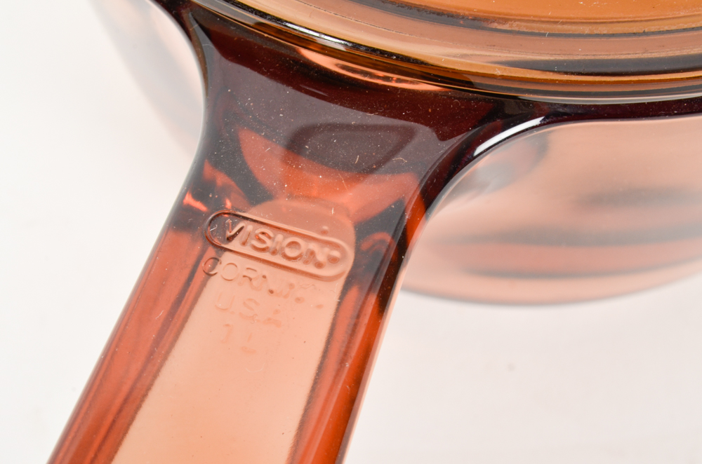 Collection of Corning "Vision" Glass Cookware