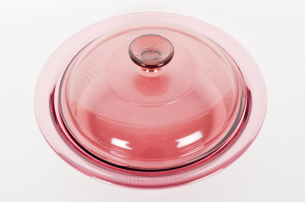 Collection of Corning "Vision" Glass Cookware