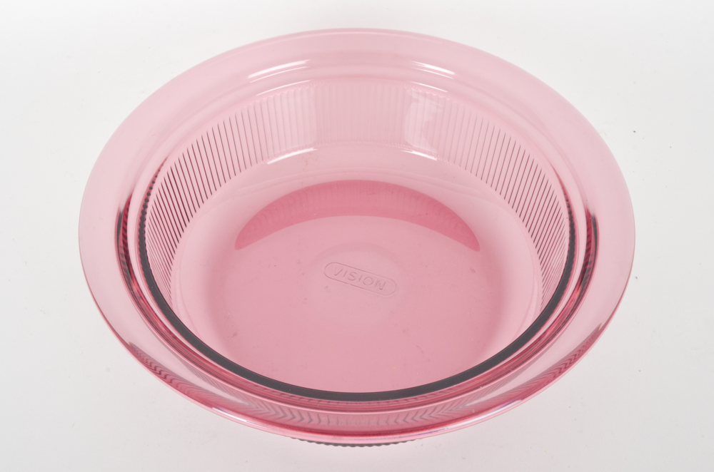 Collection of Corning "Vision" Glass Cookware