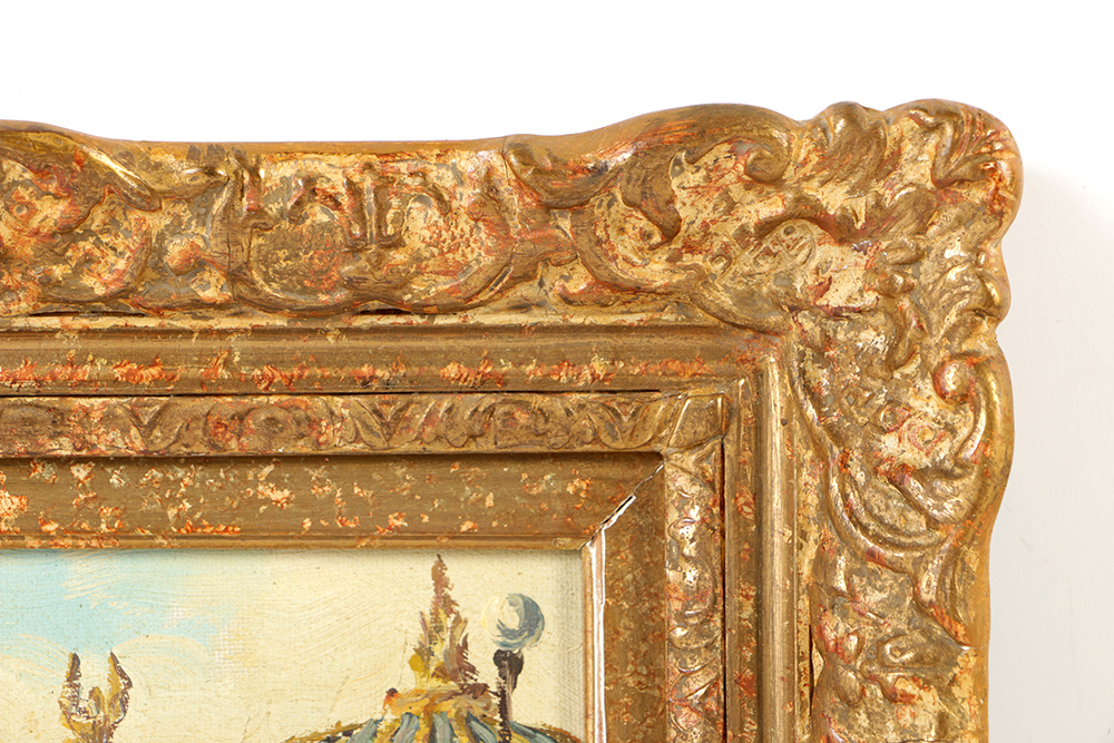 Georges Gerbier Oil Painting on Canvas "Opera - Grand Hotel"