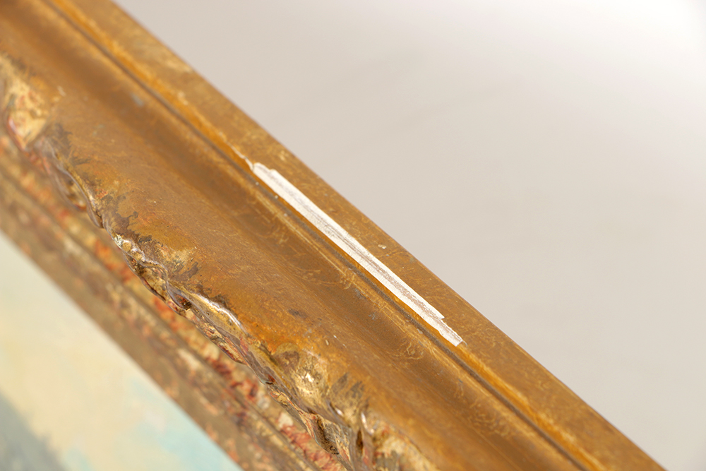 Georges Gerbier Oil Painting on Canvas "Opera - Grand Hotel"