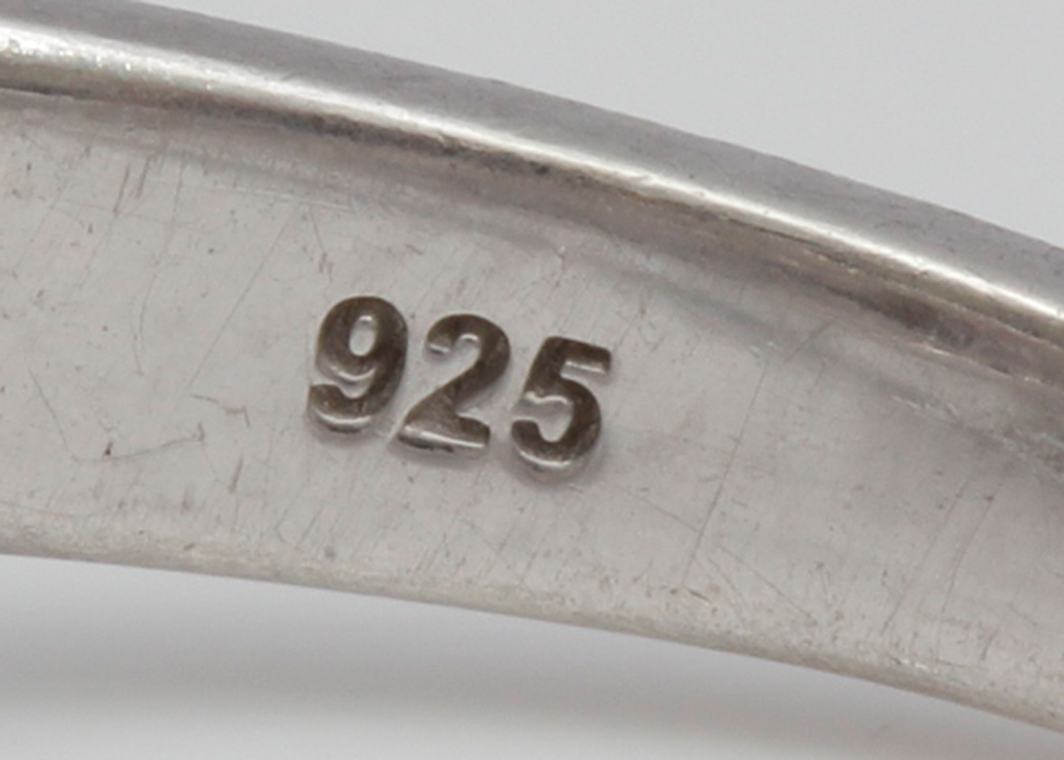 Sterling Silver Diamond Ring