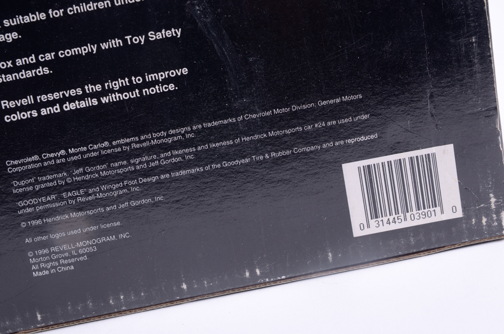 Set of Jeff Gordon NASCAR Die-Cast Replica Cars