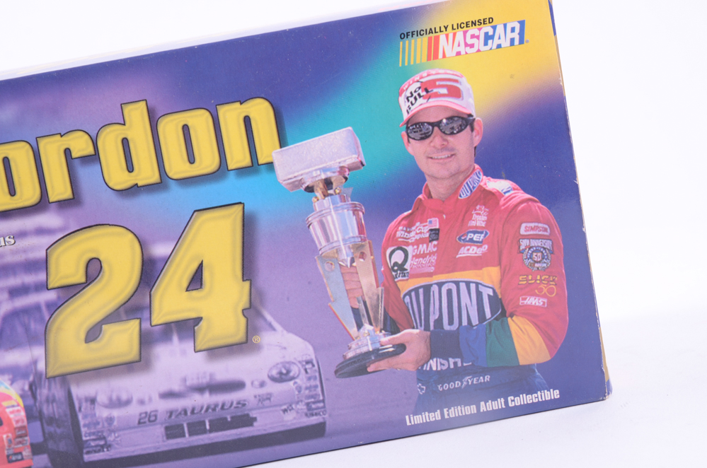 Set of Jeff Gordon NASCAR Die-Cast Replica Cars