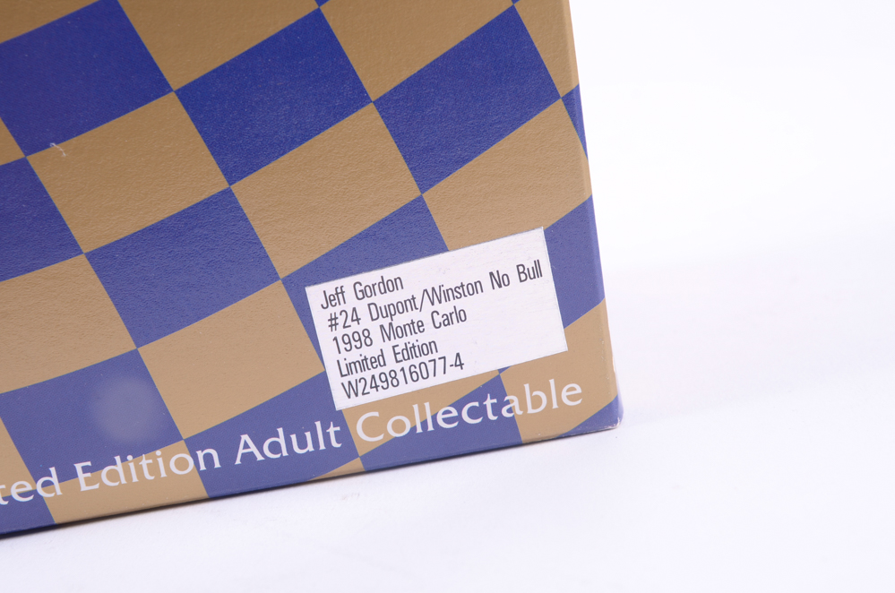 Set of Jeff Gordon NASCAR Die-Cast Replica Cars