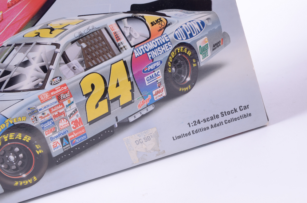 Set of Jeff Gordon NASCAR Die-Cast Replica Cars