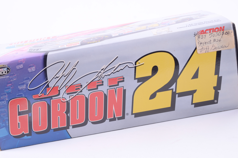 Set of Jeff Gordon NASCAR Die-Cast Replica Cars