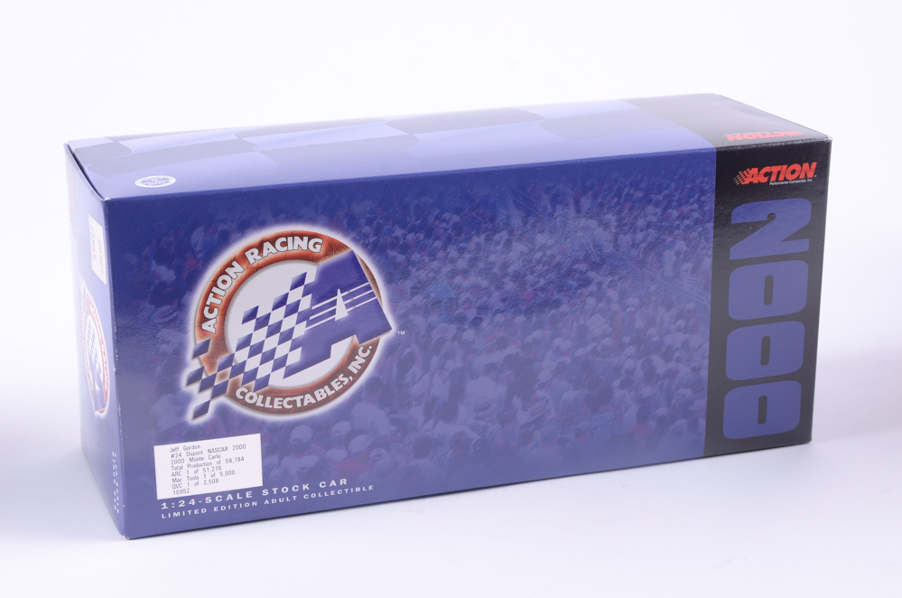 Set of Jeff Gordon NASCAR Die-Cast Replica Cars