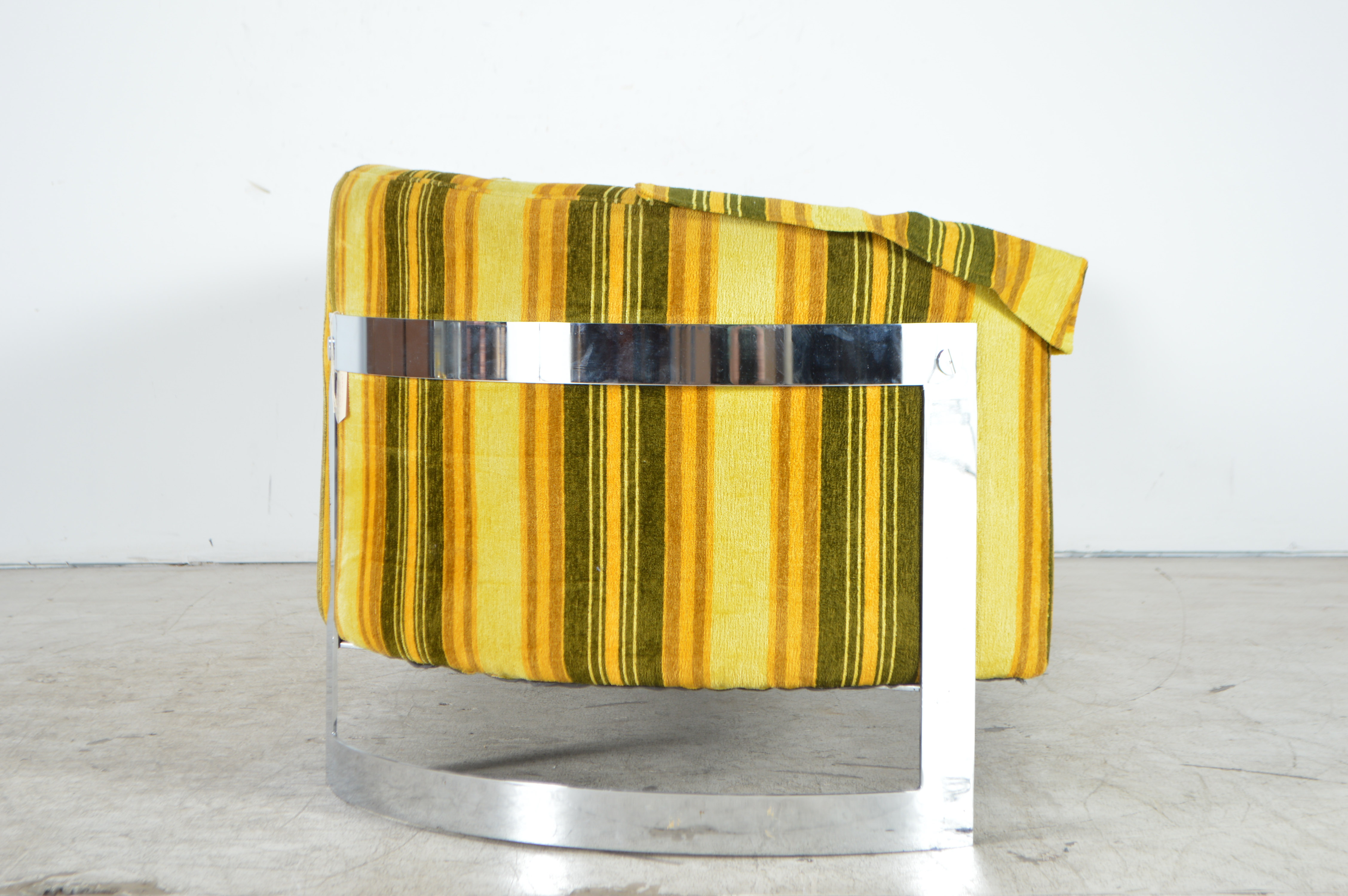 Vintage 1970s Sofa by Hubbuch in the Style of Milo Baughman