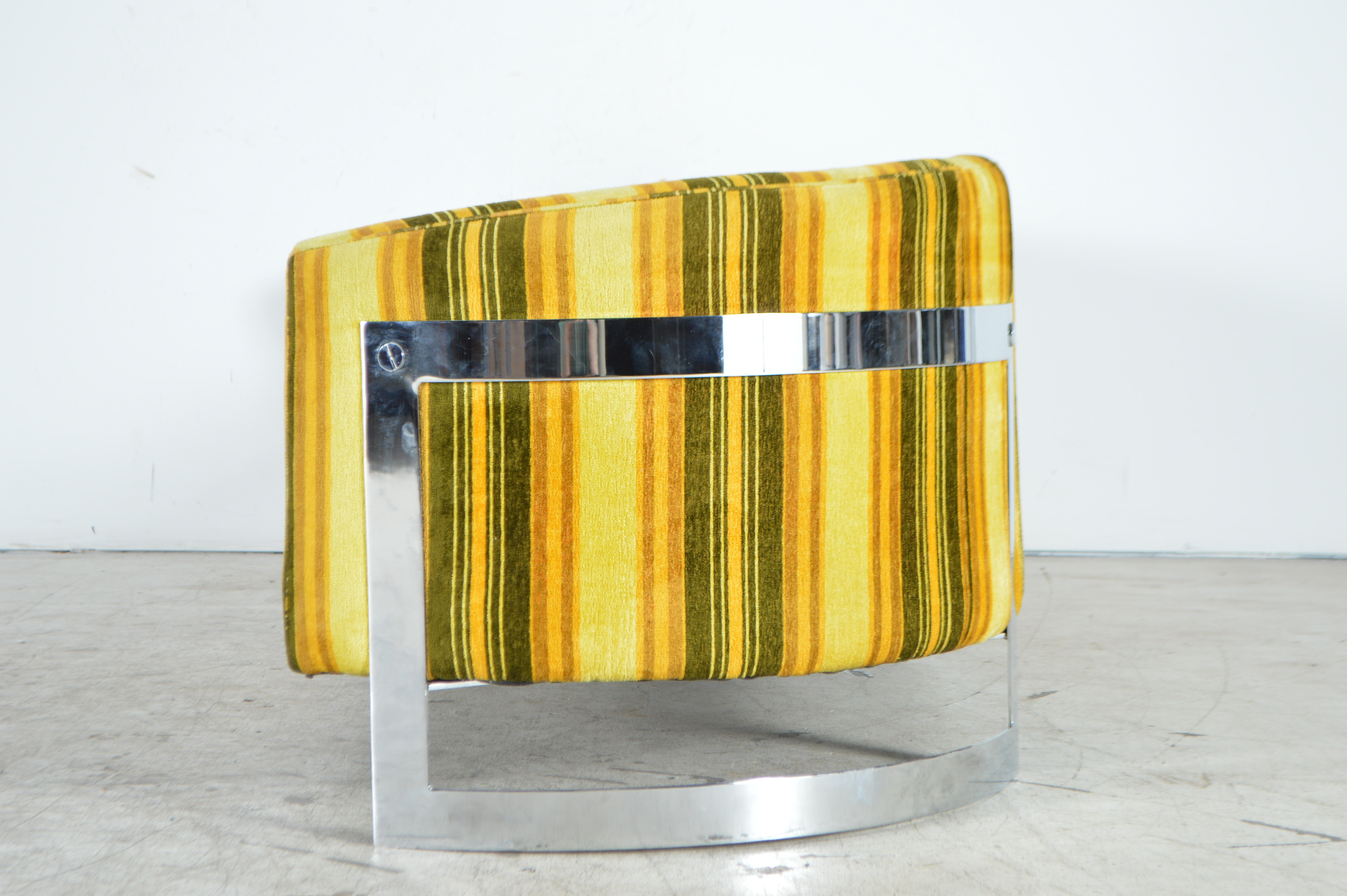 Vintage 1970s Sofa by Hubbuch in the Style of Milo Baughman