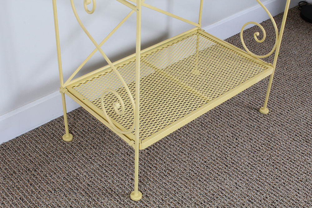 Folding Baker's Rack