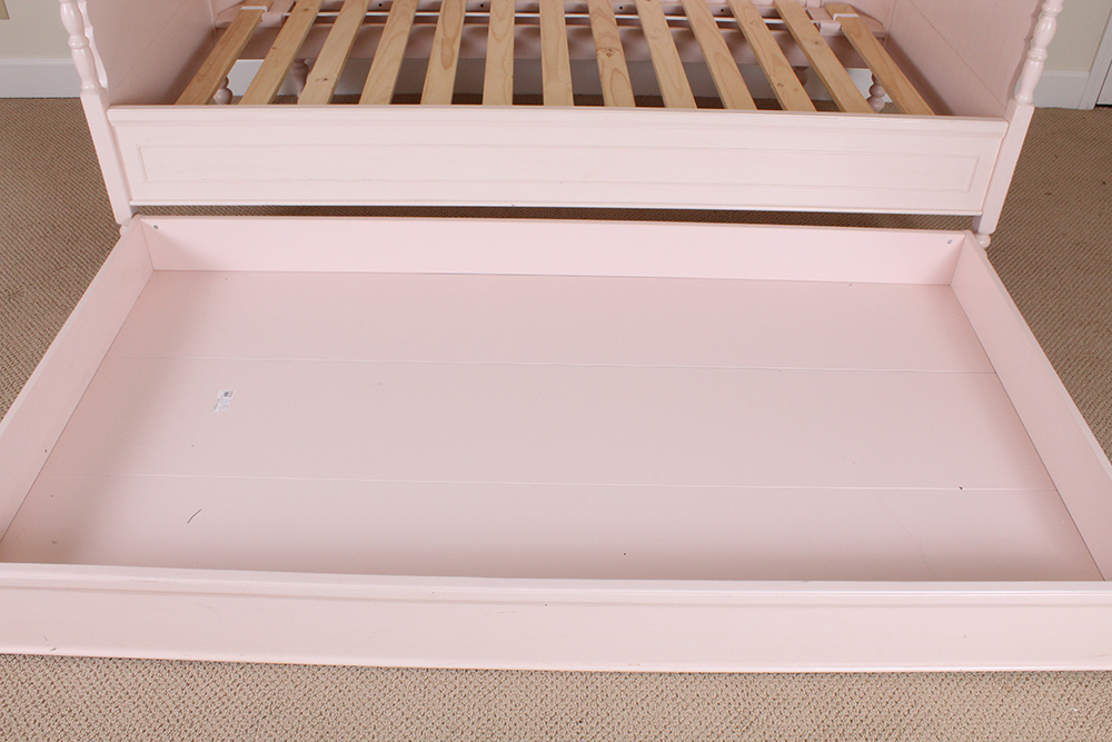 Pink Daybed With Trundle Bed from Pottery Barn