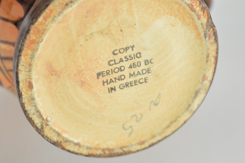 Handmade Reproduction Greek Pottery