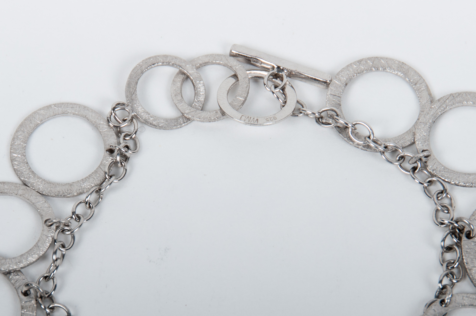 Sterling Silver Circle Bracelet