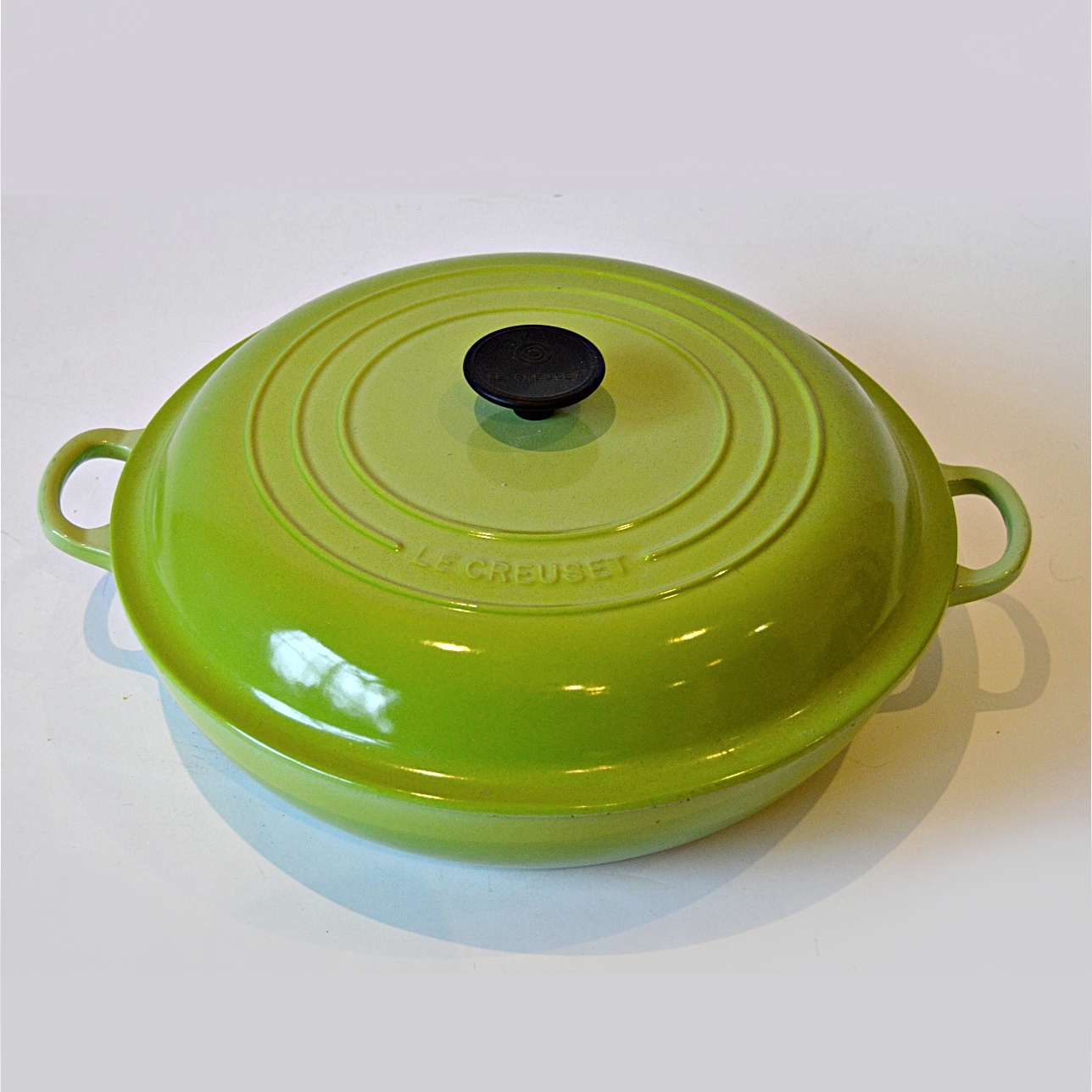 Le Creuset Enameled Cast Iron Dutch Oven in Lime Green