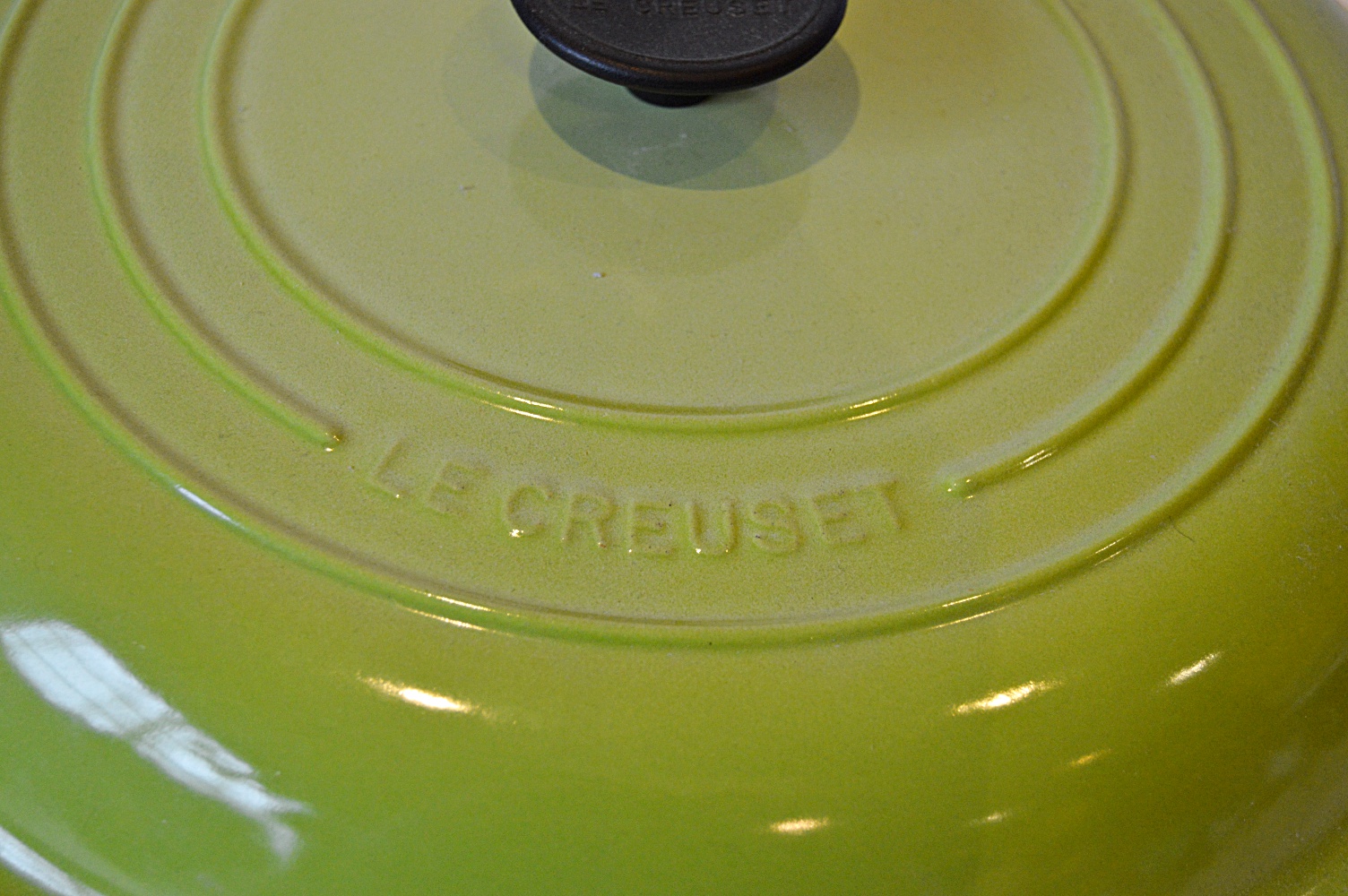 Le Creuset Enameled Cast Iron Dutch Oven in Lime Green