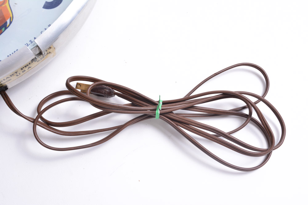 Telechron Inc. Sun Crest Soda Back-Lit Advertising Clock