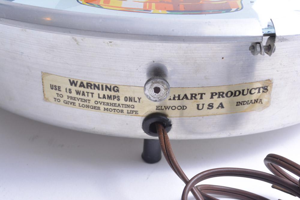 Telechron Inc. Sun Crest Soda Back-Lit Advertising Clock