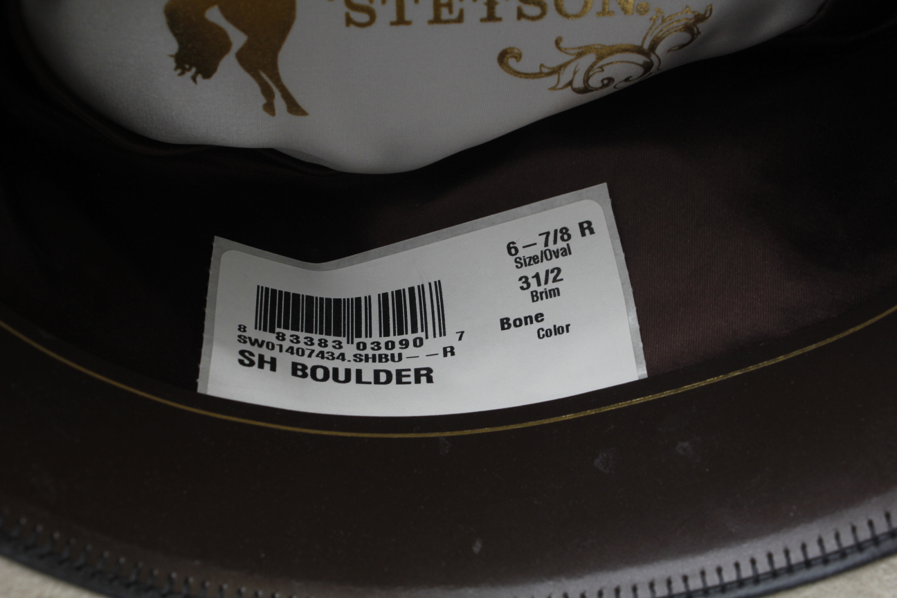 Original "Stallion" Stetson Cowboy Hat