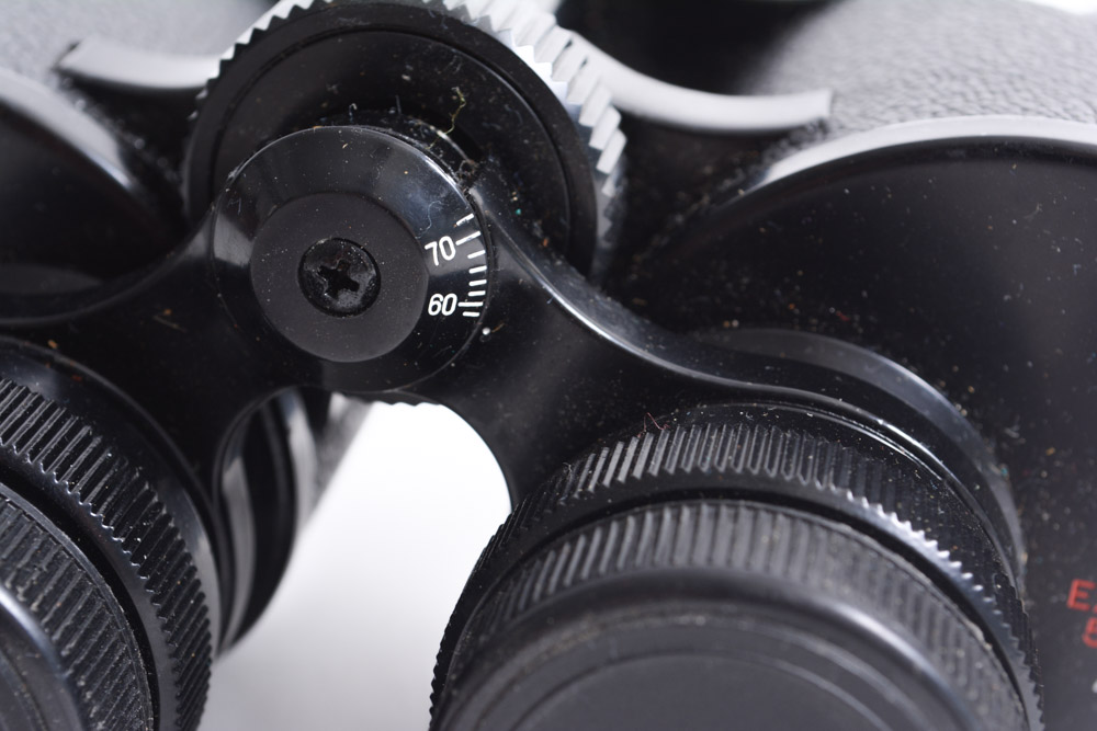 Vintage Wards Binoculars with Leather Case