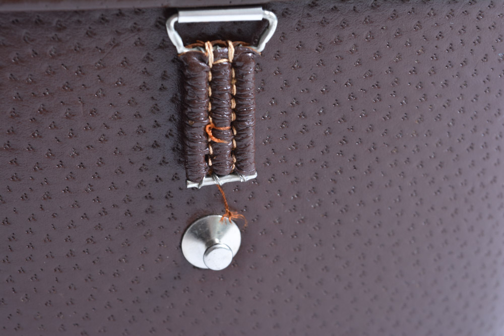 Vintage Wards Binoculars with Leather Case