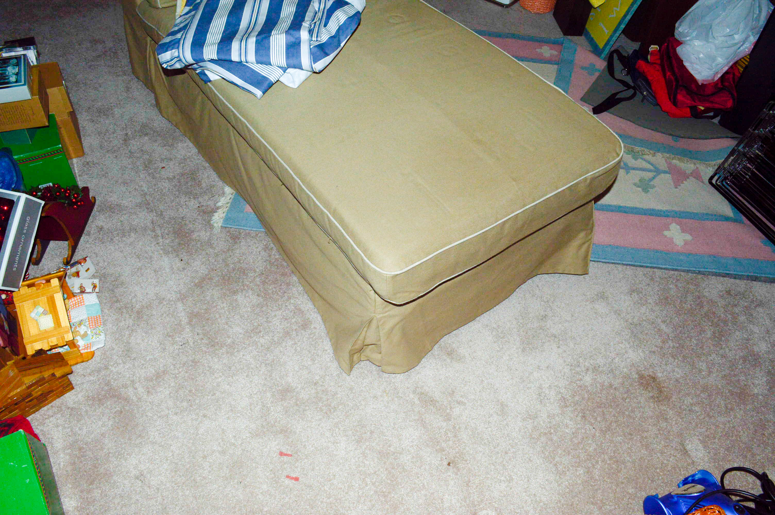 IKEA Ektorp Chaise Chair with Two Slip Covers