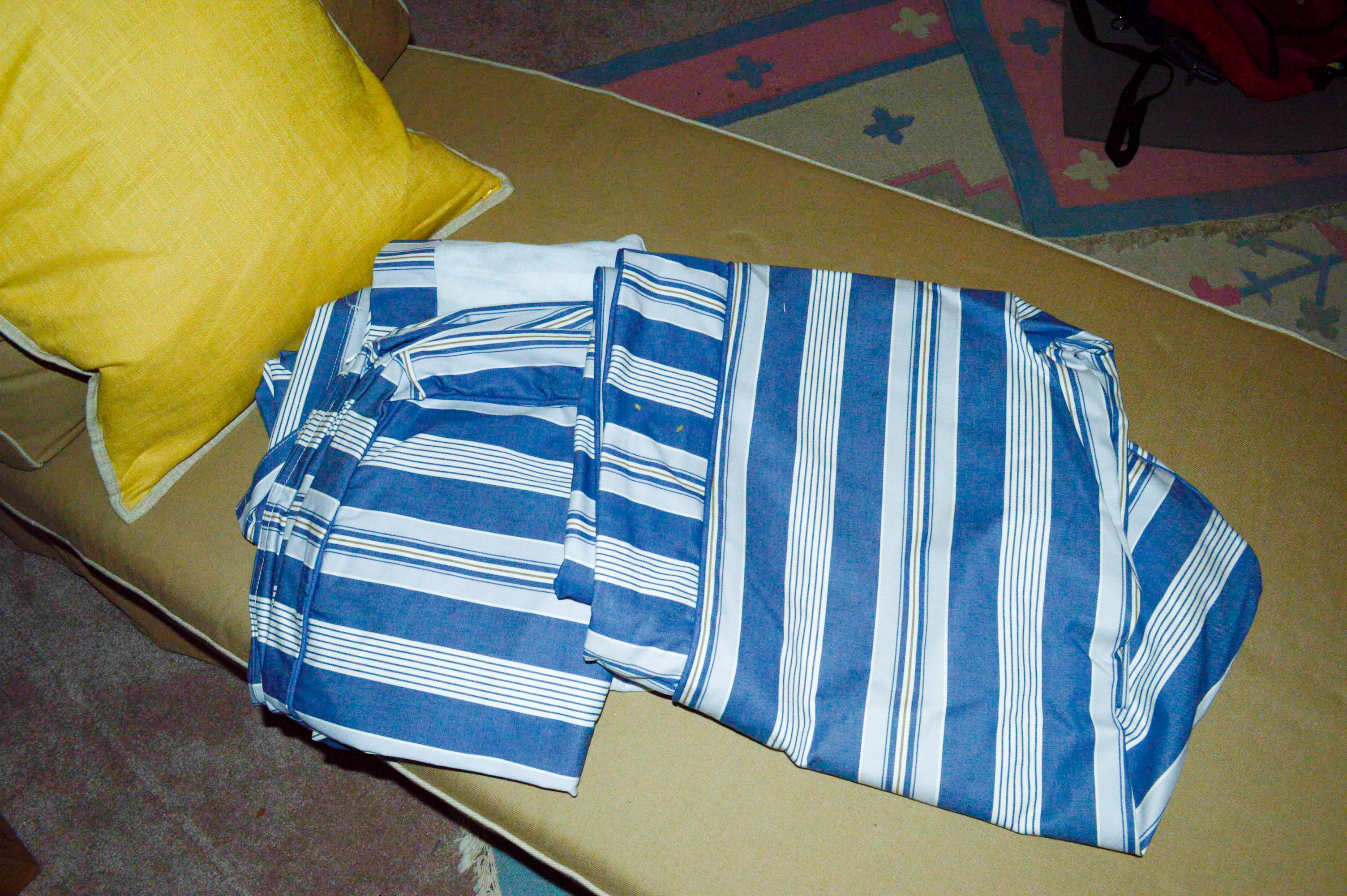 IKEA Ektorp Chaise Chair with Two Slip Covers