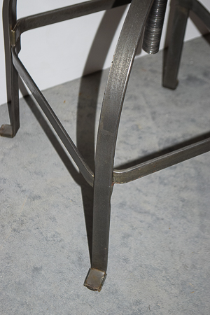 Contemporary Industrial Style Swivel Stool