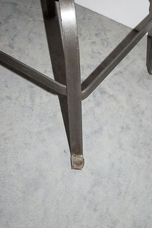 Contemporary Industrial Style Swivel Stool