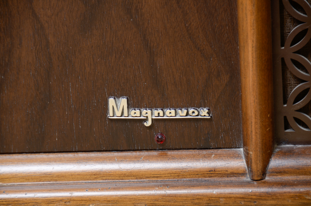 Mid-Century Magnavox Astro-Sonic Stereo Console