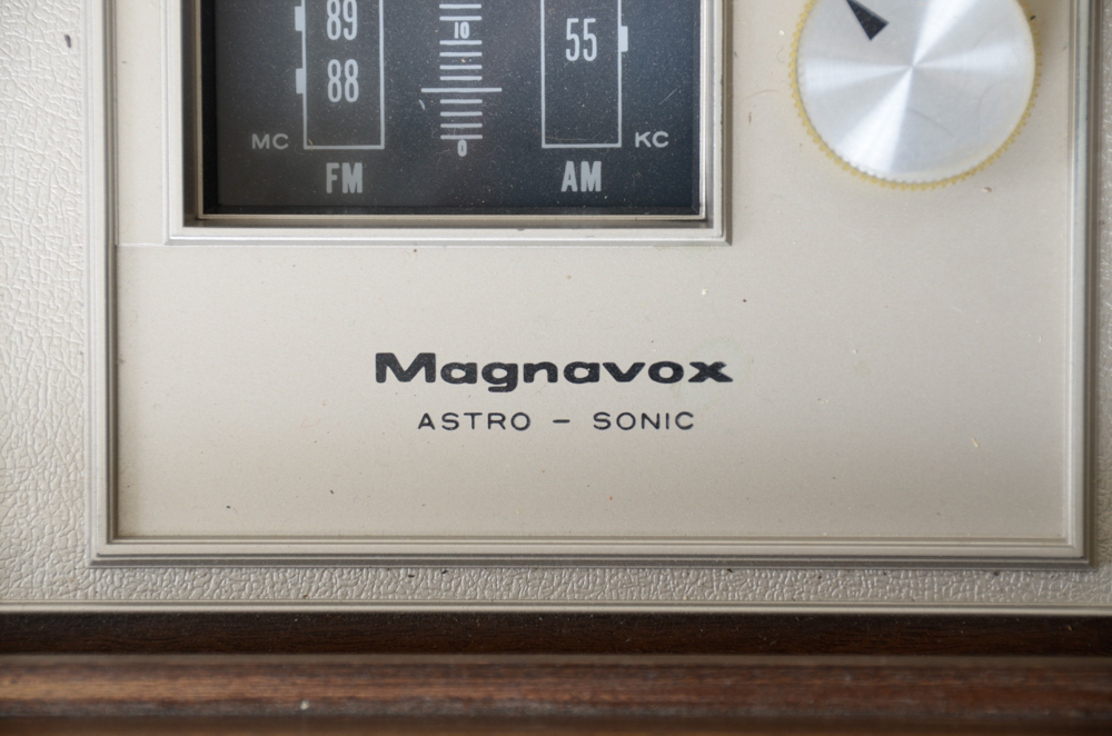 Mid-Century Magnavox Astro-Sonic Stereo Console