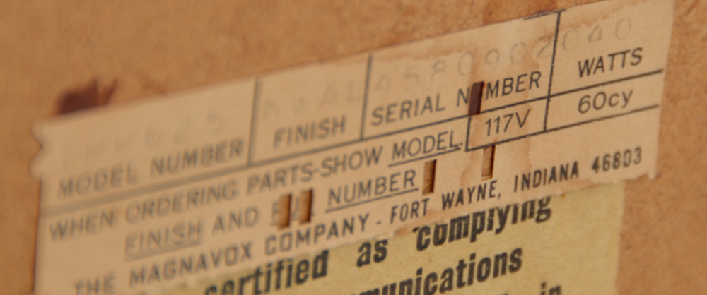 Mid-Century Magnavox Astro-Sonic Stereo Console