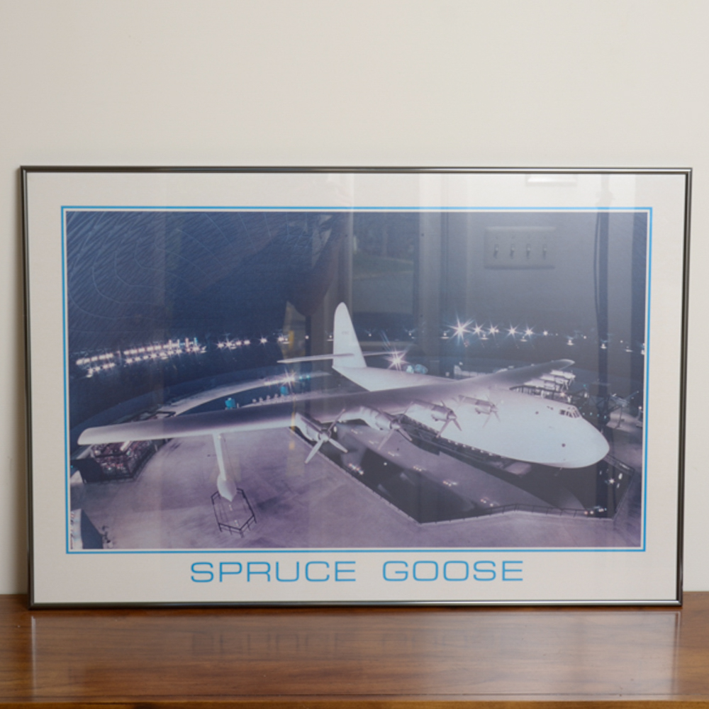 Spruce Goose Poster in Frame