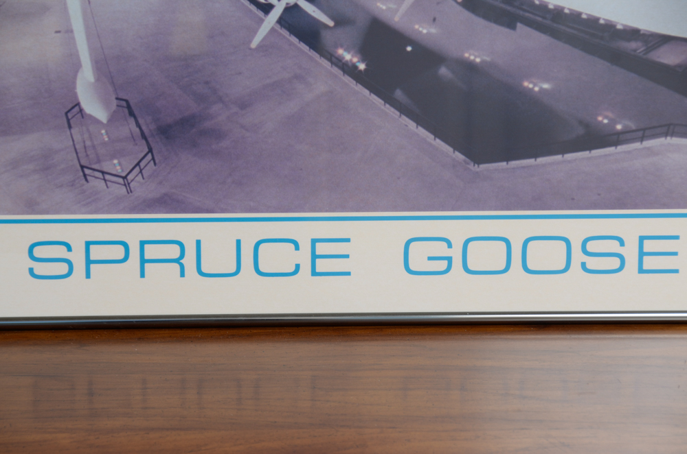 Spruce Goose Poster in Frame