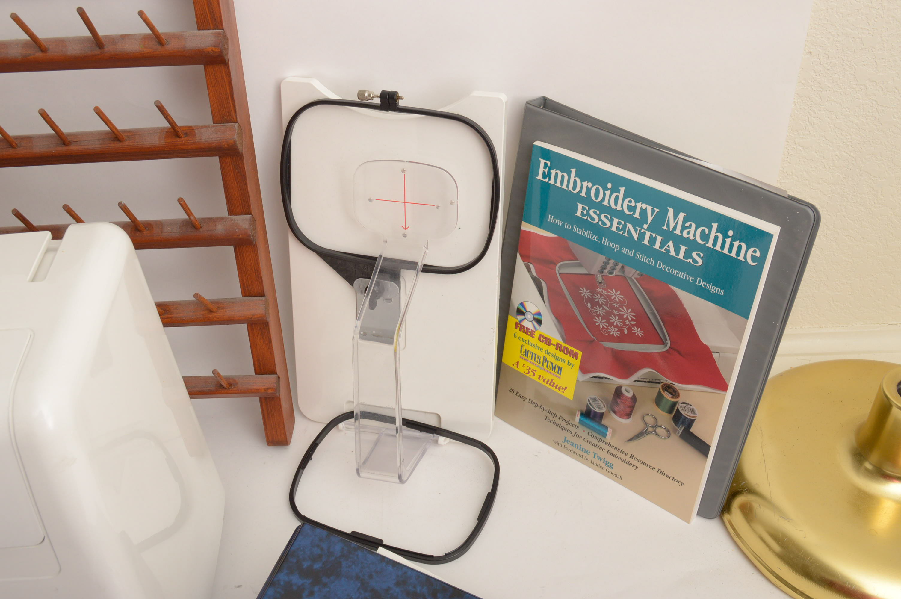 Janome Memory Craft 9000 Sewing Machine and Accessories