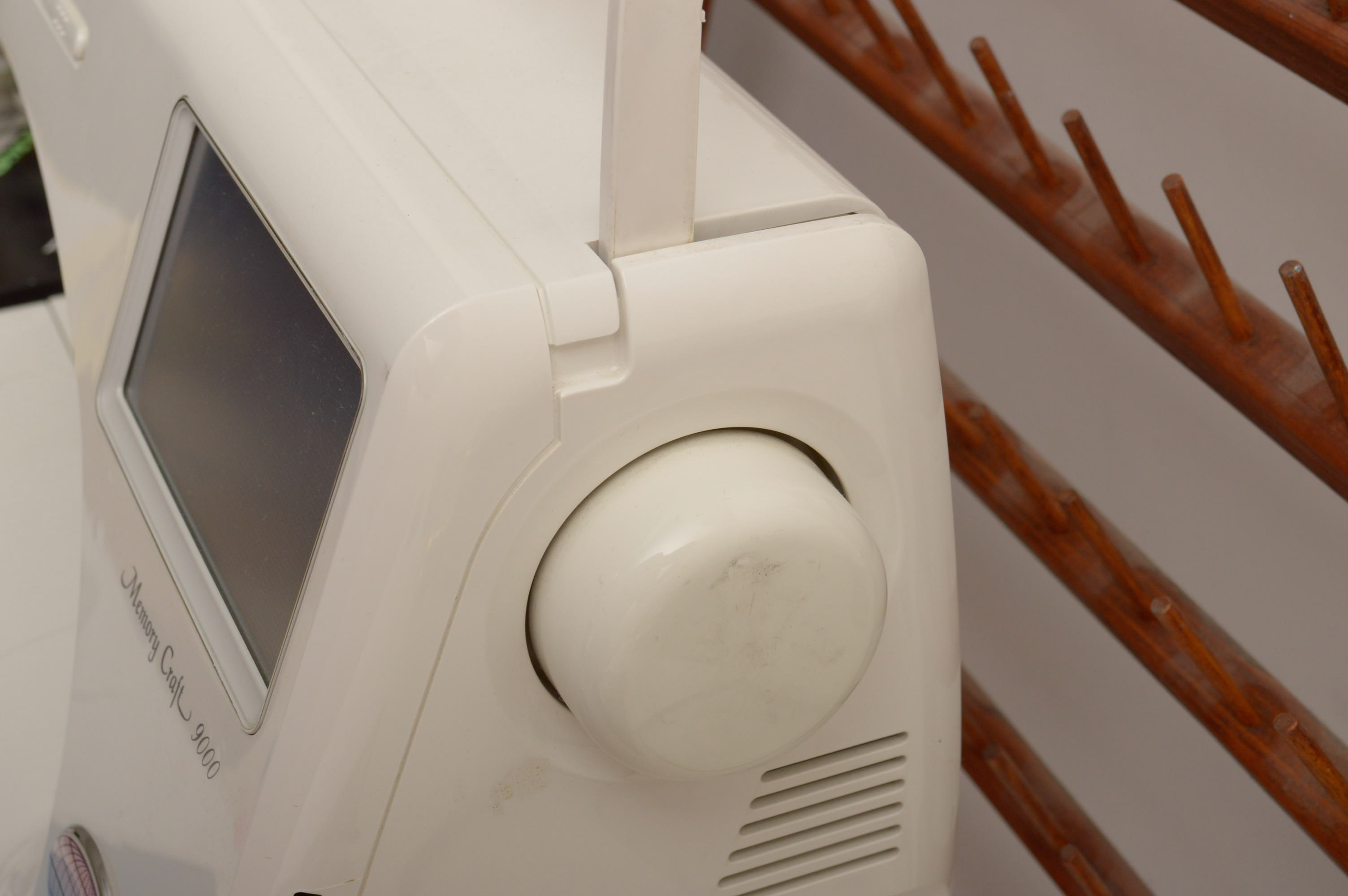 Janome Memory Craft 9000 Sewing Machine and Accessories