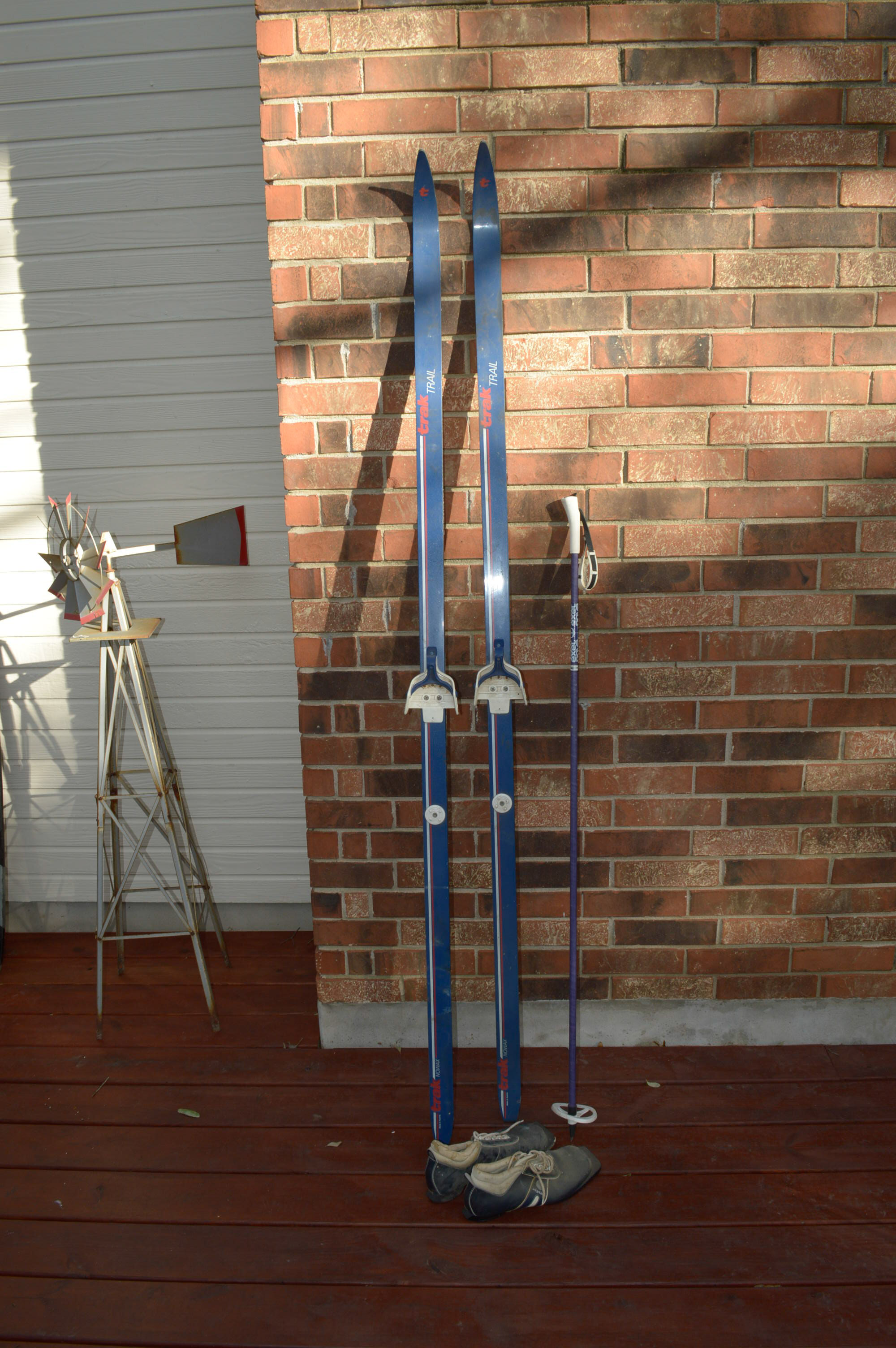 Trak Trail Cross Country Snow Ski Set
