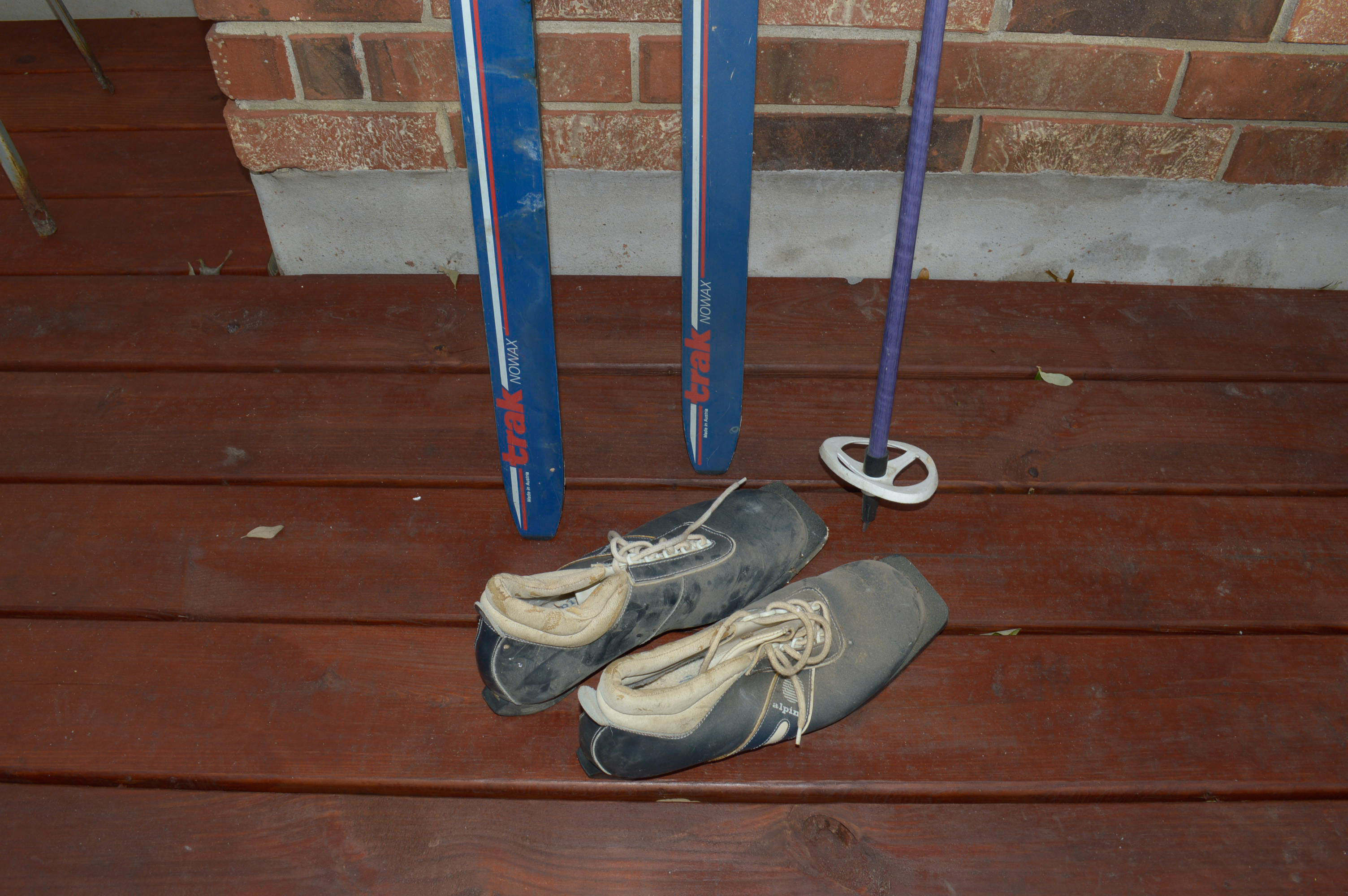 Trak Trail Cross Country Snow Ski Set