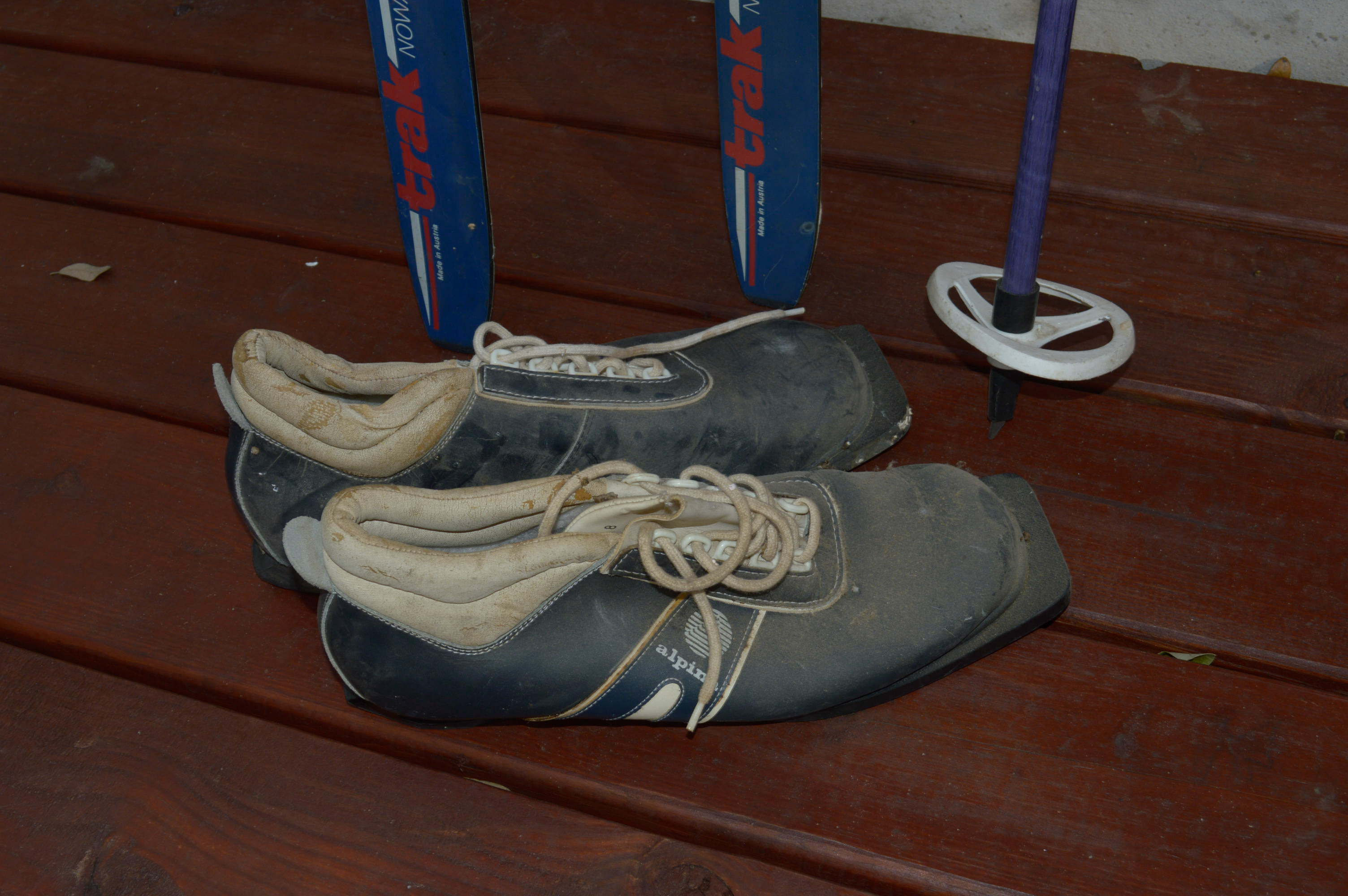 Trak Trail Cross Country Snow Ski Set