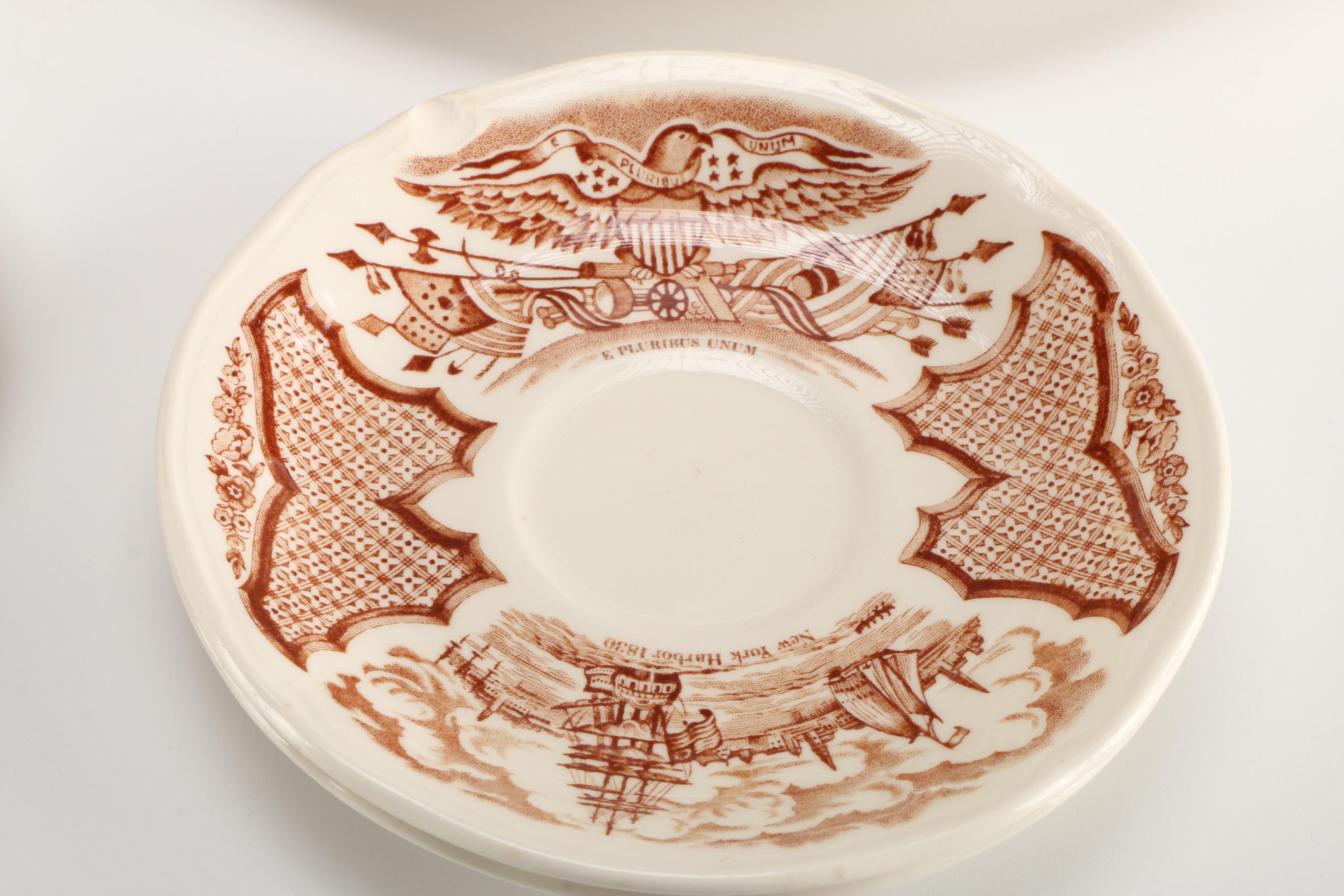 Ceramic "Fair Winds" Dinnerware Set