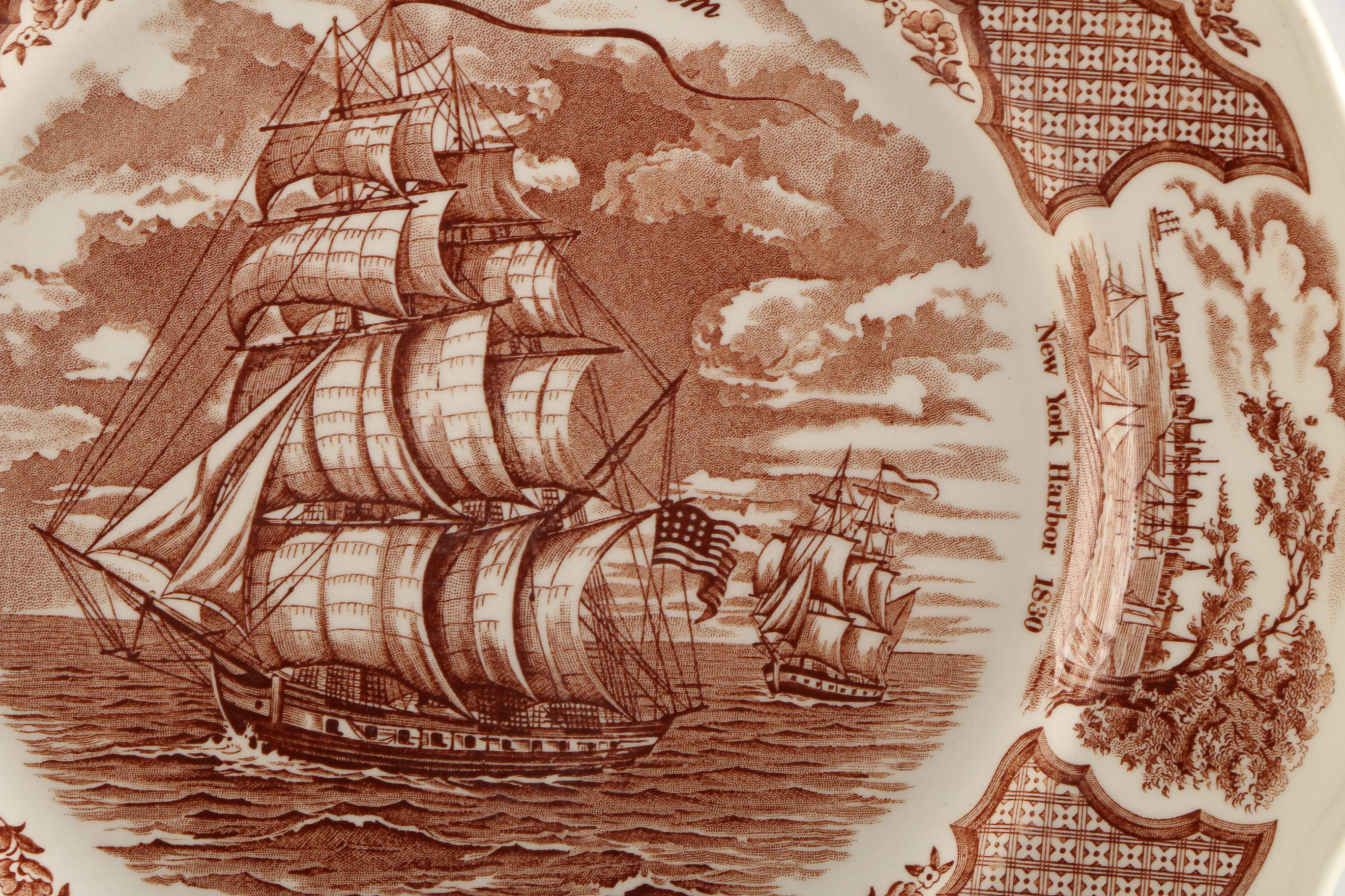 Ceramic "Fair Winds" Dinnerware Set