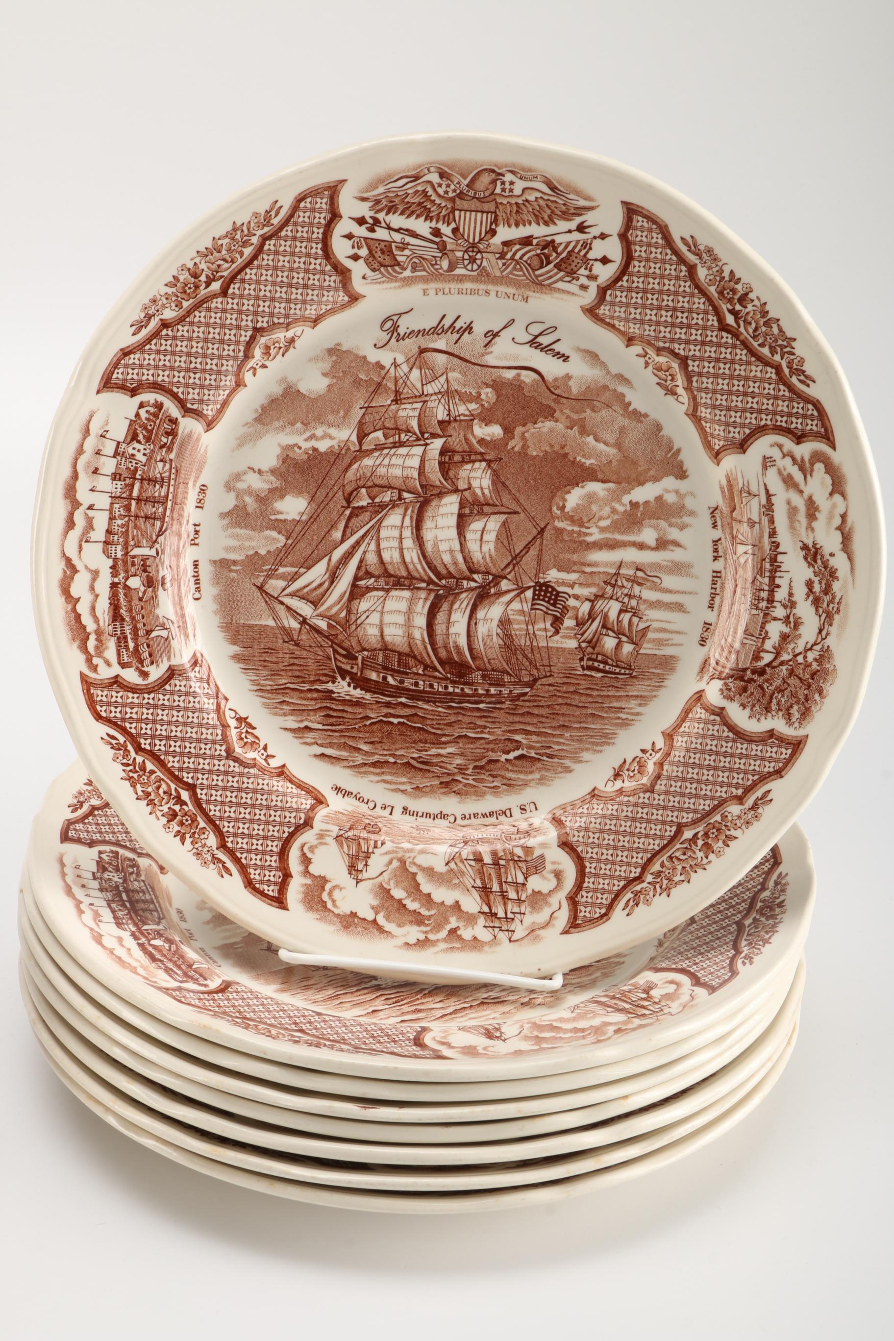 Ceramic "Fair Winds" Dinnerware Set