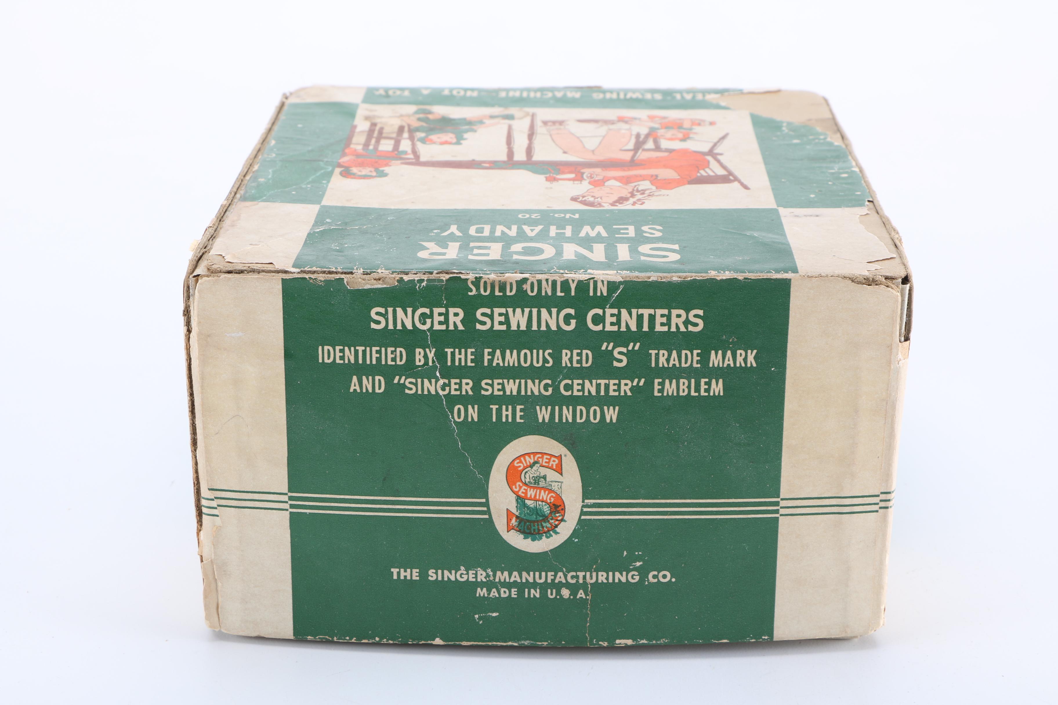 Vintage Child's Singer Sew Handy Sewing Machine Toy