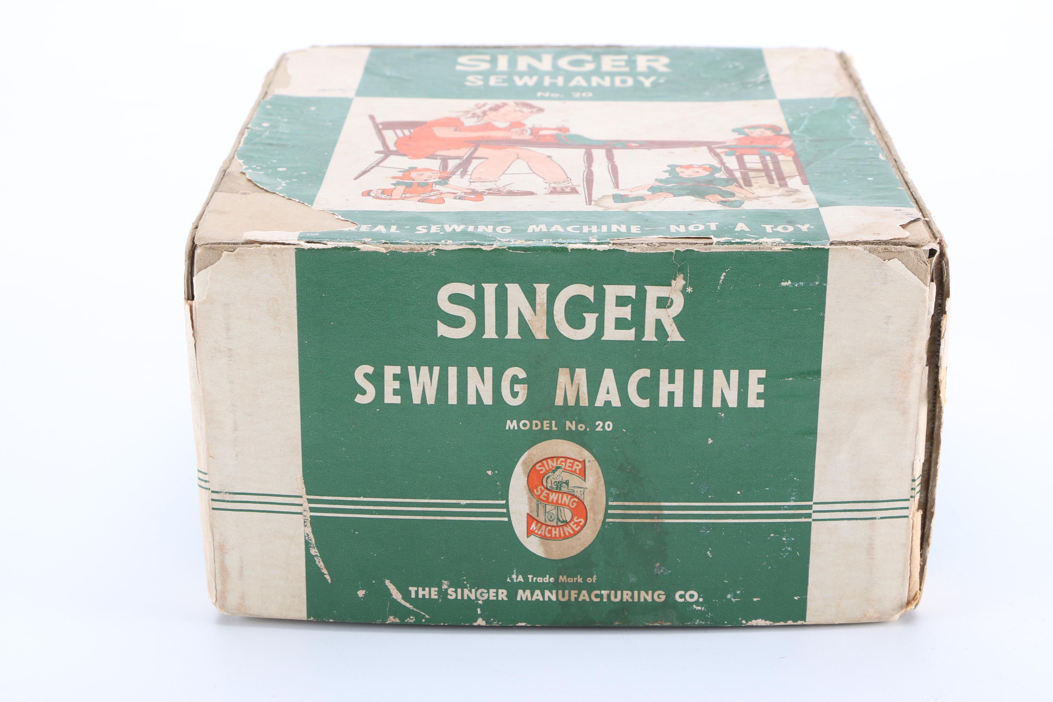 Vintage Child's Singer Sew Handy Sewing Machine Toy